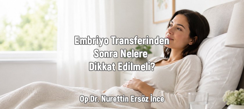 Embriyo Transferinden Sonra Nelere Dikkat Edilmeli?